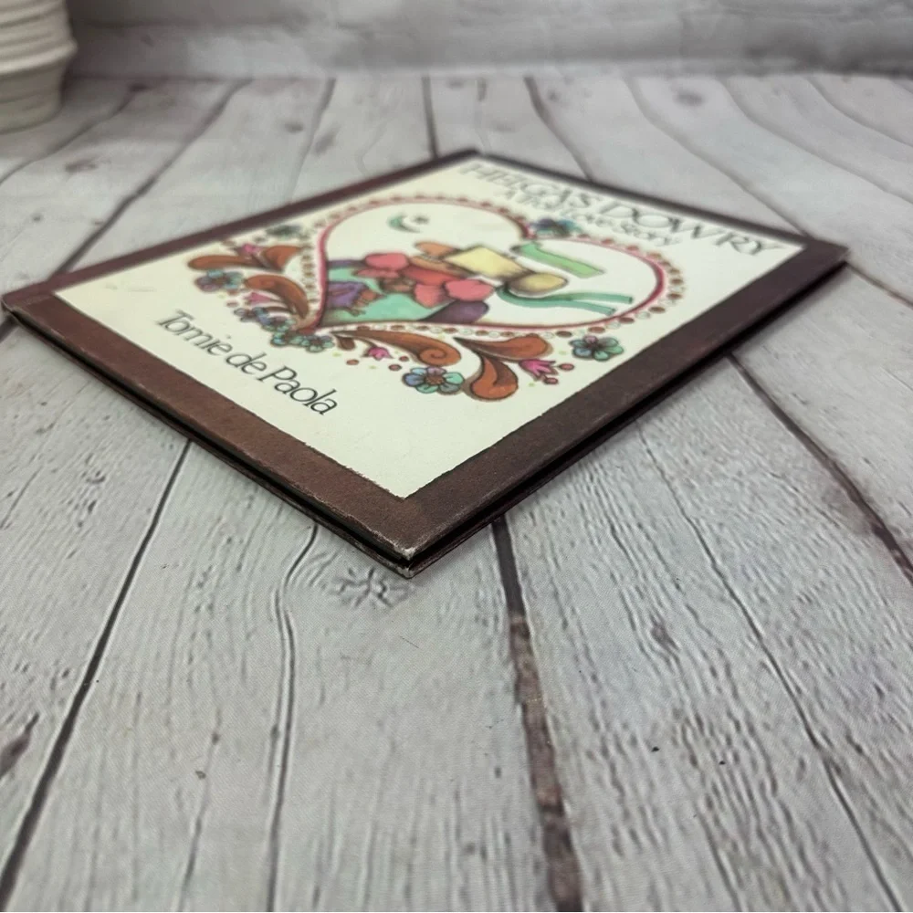 vintage 1977 Helga's Dowry a troll love story hardcover Book by Tomie de Paola